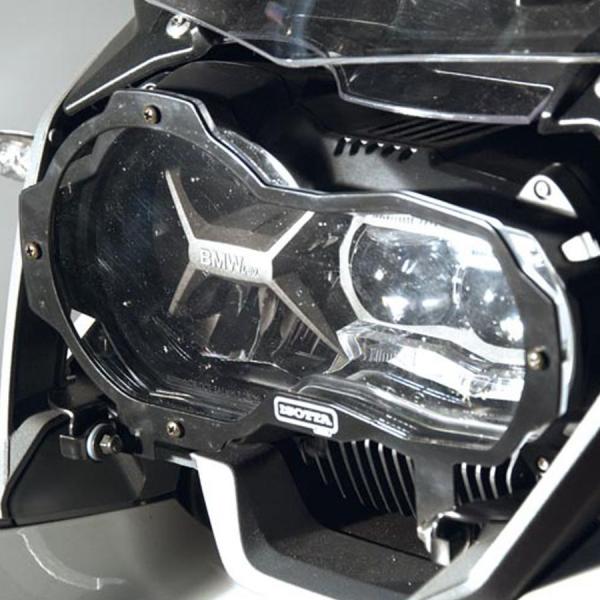 Folding headlight protector suitable for BMW R1200 GS LC (2013-2016) - Acrylic glass