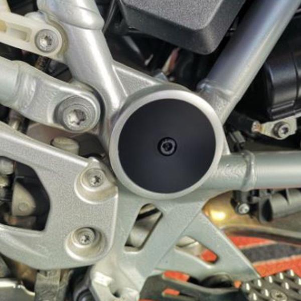 Schwingenlager Abdeckkappen passend für BMW R1200 GS LC & Adventure