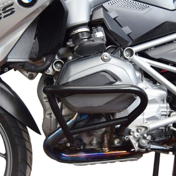 Pare-cylindre convient à BMW R1200 GS LC (2013-2016) - Noir