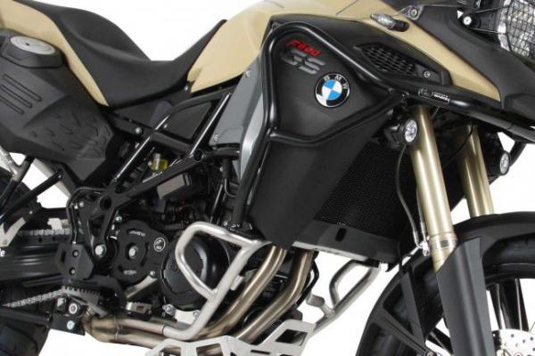 Tank guard suitable for BMW F800 GS Adventure - Black