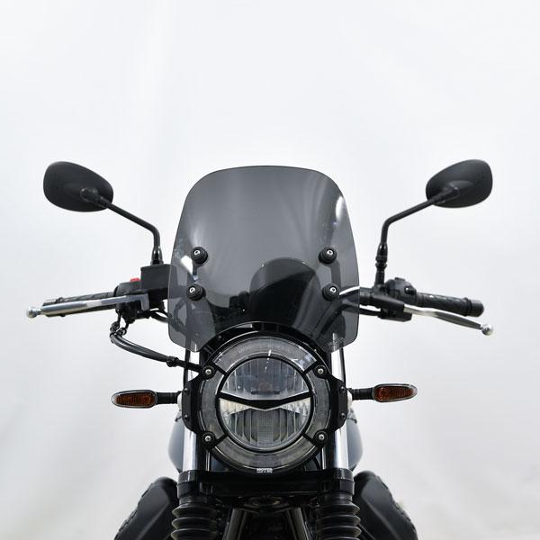 Windschild passend für Moto Guzzi V7 III Stone Night Pack - Höhe 225 mm