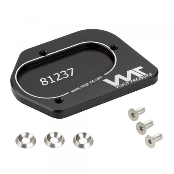 VMT side stand enlarger suitable for BMW R 1200 GS, R 1200 GS Rally und R 1250 GS LC