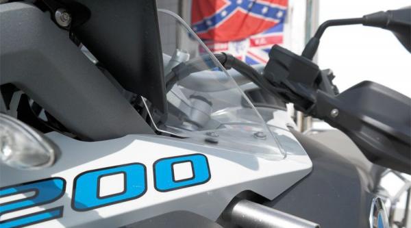 Wind deflector suitable for BMW R1200 GS LC Adventure (2014-)