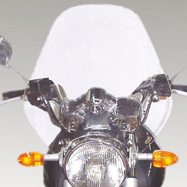 Windschild für passend für BMW R850 R (-08/2002) & R1100 R - Höhe 445mm