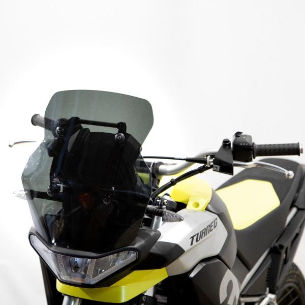 Windshield suitable for APRILIA TUAREG 660 - Height 410 mm - side