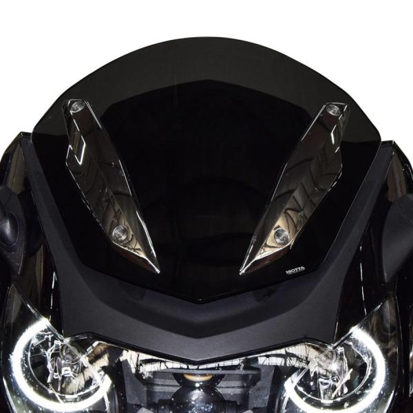 Pare-brise pour modèles convient à BMW K1600 - Hauteur 365 mm