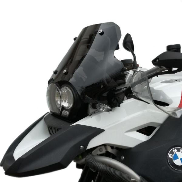 Windschild passend für BMW R1200 GS inkl. Alu-Haltebügel - Höhe 245mm