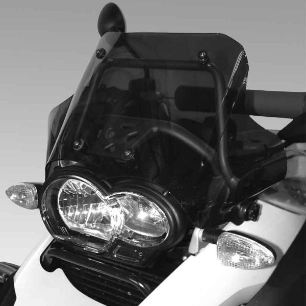 Windschild für passend für BMW R1200 GS inkl. Alu-Haltebügel - Höhe 245mm