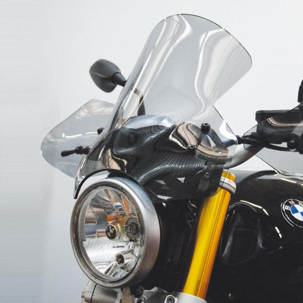 Windshield suitable for BMW R nineT - Height 370mm