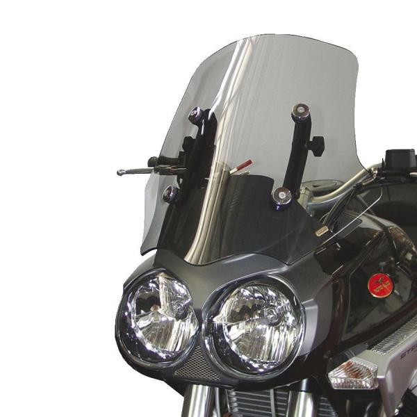 Windschild passend für Moto Guzzi Stelvio 1200 4V - Höhe 515 mm