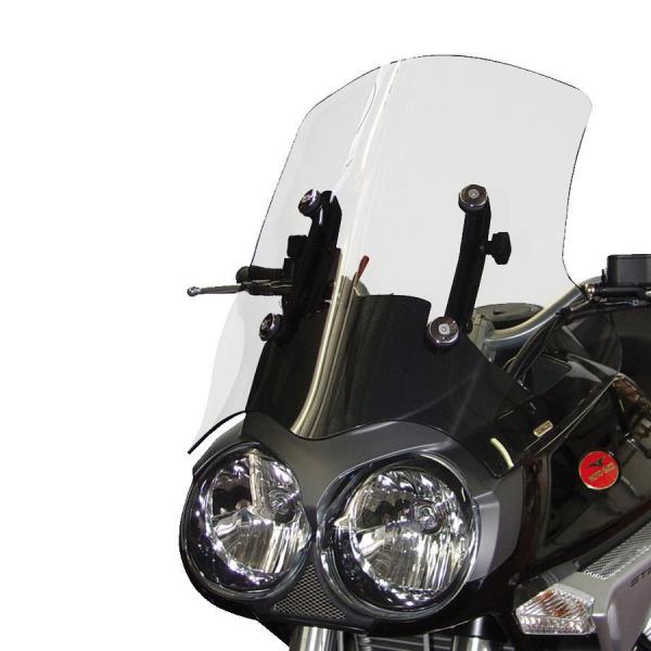 Windschild passend für Moto Guzzi Stelvio 1200 4V - Höhe 550 mm