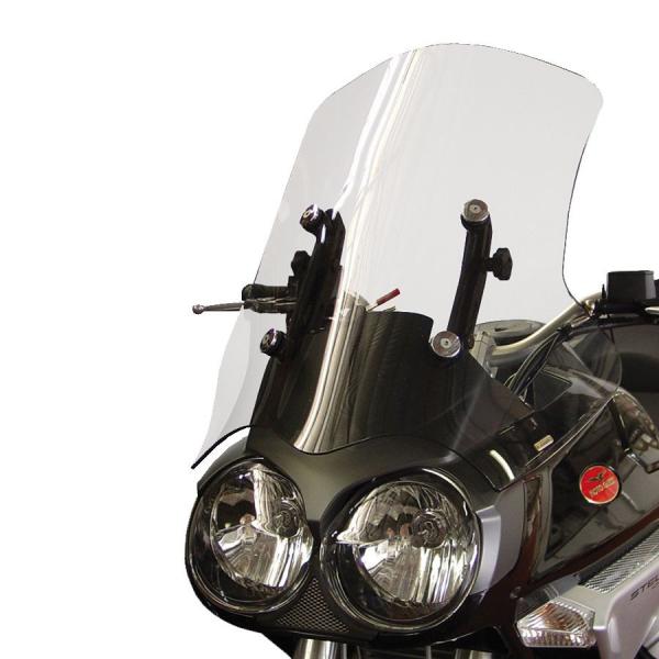 Windschild passend für Moto Guzzi Stelvio 1200 4V - Höhe 600 mm
