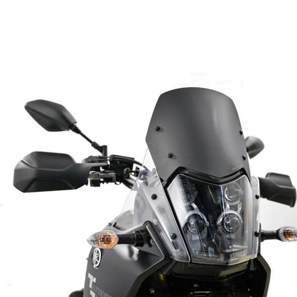 Windschild "Rallye" für passend für Yamaha Tenere 700 (2019-) - Schwarz Matt -