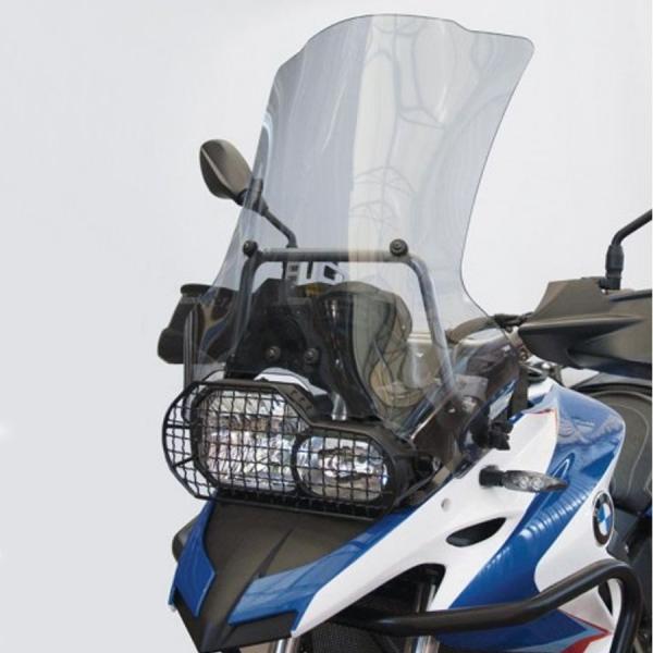 Windshield suitable for BMW F700 GS incl. upper bar - Height 445mm