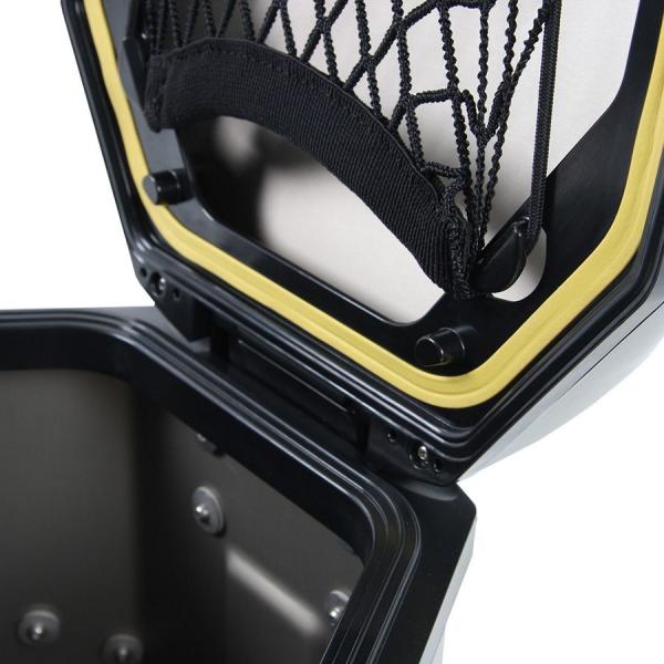 Valise latéral Alu Xceed 38 litres - titane