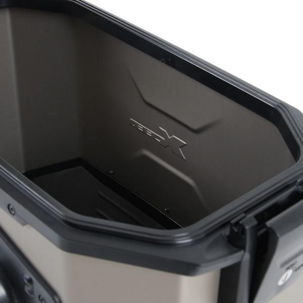 Valise latéral Alu Xceed 38 litres - titane