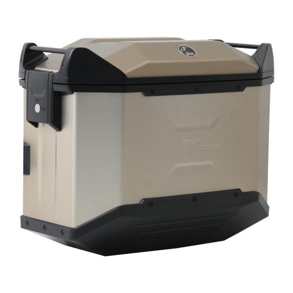 Valise latéral Alu Xceed 38 litres - titane
